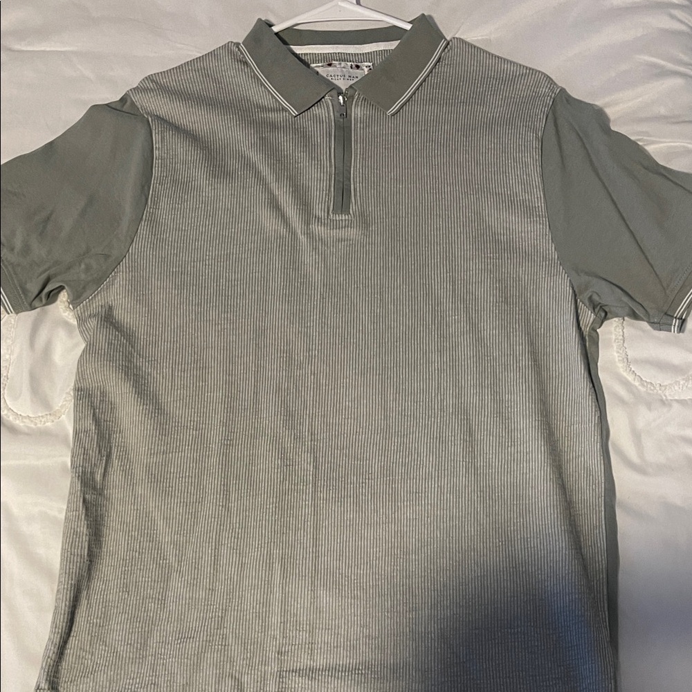 Classic Gray Polo Shirt for Men